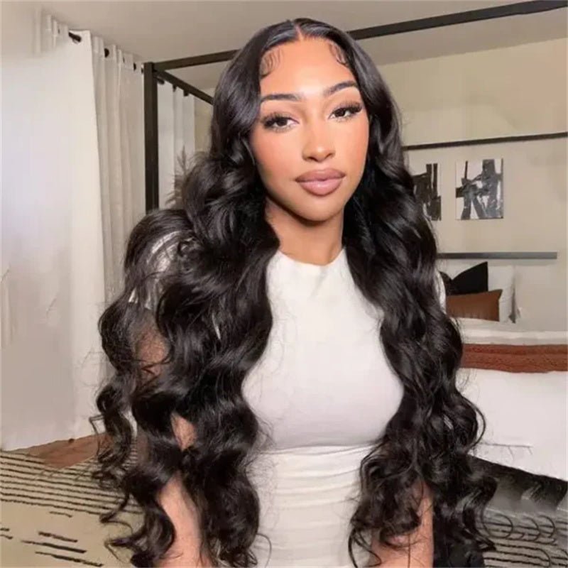 VIPbeauty 13x6 HD Full Lace Wig Body Wave Glueless Wigs Pre-Cut Lace Beginner Friendly
