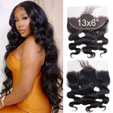 Body Wave 13x6 HD Lace Frontal Virgin Human Hair 150% Density