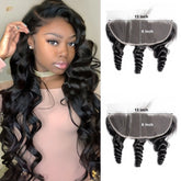Loose Wave 13x6 HD Lace Frontal Virgin Human Hair 150% Density