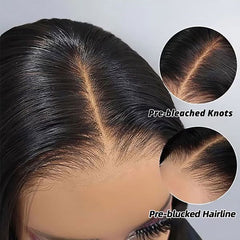 VIPbeauty Water Wave Wear Go Glueless Wigs Pre Cut 5x5 Lace Closure Wig Ready To Go