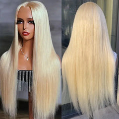 VIPbeauty 613 Blonde 13x4 Lace Front Wig Straight Hair Transparent Human Hair Wigs