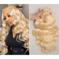 VIPbeauty #613 Blonde Body Wave 1/3/4PCS Bundles 100% Human Hair