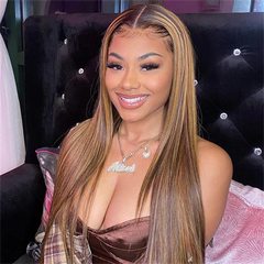 VIPbeauty Outlet Deal P4/27 Highlight 13x4 Lace Front Human Hair Wigs 180%