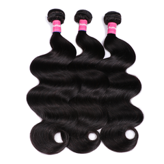 VIPbeauty Body Wave Human Hair Bundles With 5x5 Lace Closure