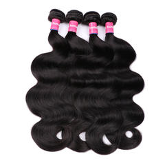 VIPbeauty Body Wave Human Hair Bundles With 5x5 Lace Closure