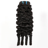 VIPbeauty Burmese Curly Virgin Soft Human Hair Extensions 1 PC/Pack