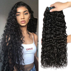VipBeauty Water Wave Human Hair Bundles 100% Human Hair 10-32inches