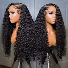 VIPbeauty Burmese Curly HD Lace Human Hair Wigs 13x4 13x6 Full Lace Wigs 180%