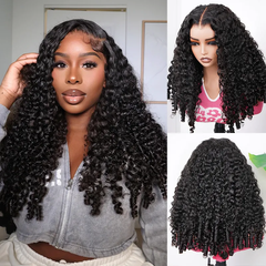 VIPbeauty Burmese Curly HD Lace Human Hair Wigs 13x4 13x6 Full Lace Wigs 180%