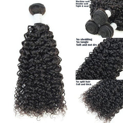 VIPbeauty Curly Wave Virgin Soft Human Hair Extensions 1 PC/Pack
