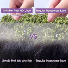 Yaki Straight 13x6 HD Lace Frontal Virgin Human Hair 150% Density