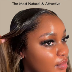 VIPBeauty P1B/27 Highlights Straight Hair M Hairline 13x6 HD Lace Front Wig With Widow's Peak