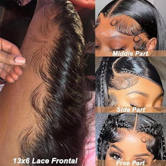 Kinky Curly 13x6 HD Lace Frontal Virgin Human Hair 150% Density