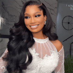 VIPbeauty Lagos Hairline Body Wave 13x4 13x6 Lace Frontal Wigs With Widows Peak