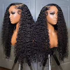 VIPbeauty Burmese Curly Wear Go Glueless 5x5 Lace Human Hair Wigs
