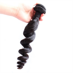 VIPbeauty Loose Wave Virgin Soft Human Hair Extensions 1 PC/Pack