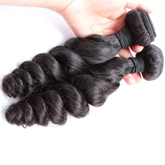 VIPbeauty Loose Wave Virgin Soft Human Hair Extensions 1 PC/Pack