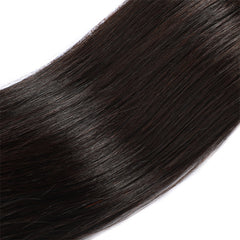 VIPbeauty Straight Virgin Soft Human Hair Extensions 1 PC/Pack