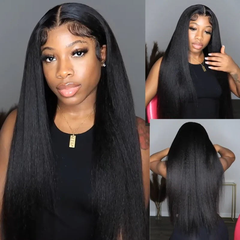 VIPbeauty Kinky Straight Virgin Soft Human Hair Extensions