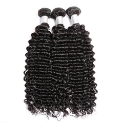 3 Bundles Virgin Remy Malaysian Curly Weave Human Hair Extensions
