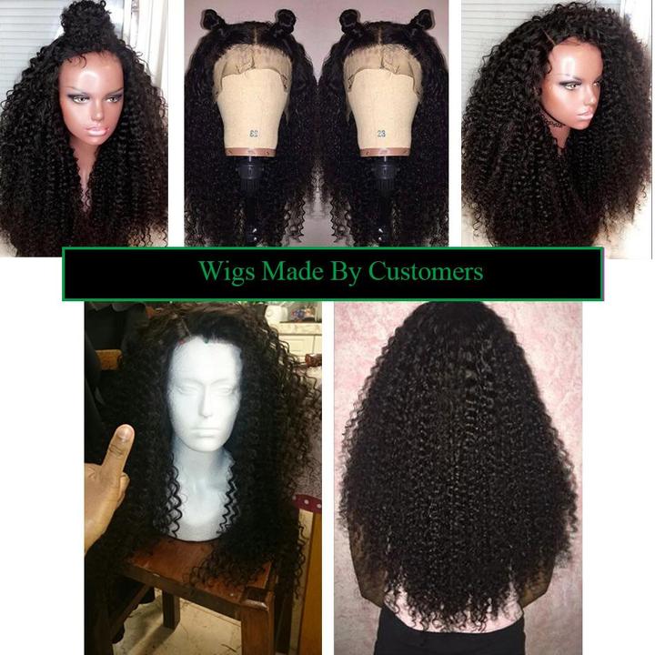   Good Brazilian Virgin Remy Hair Curly Weave Human Hair 3 Bundles With Lace Closure-wig sew in