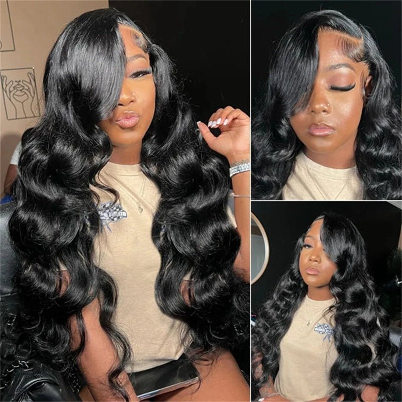 VIPbeauty 13x6 HD Full Lace Wig Body Wave Glueless Wigs Pre-Cut Lace Beginner Friendly