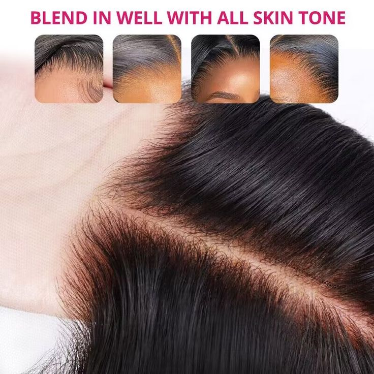 VIPbeauty Kinky Straight Lace Front Wigs 13x4 13x6 Full Lace Human Hair Wigs For Women