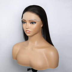 VIPbeauty Straight 5X7 Lace Closure Cap Unit With Hair Bundles For Full Sew In Extension