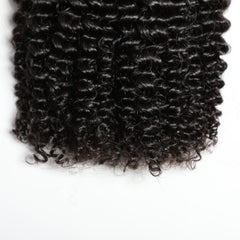 VIPbeauty Jerry Curly Crochet Braid Hair Extensions 100% Human Hair Feather Soft