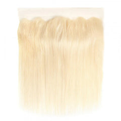 Vipbeauty 613 Blonde 13x4 Lace Closure Frontal Human Hair Straight/Body Wave Free Part