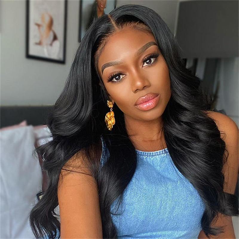 VIPbeauty Outlet Deal 4x4 Lace Closure Human Hair Wigs 180%