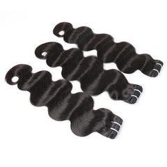 VIPbeauty Body Wave Wave Bundles With 13x6 Lace Frontal Human Hair Extensions