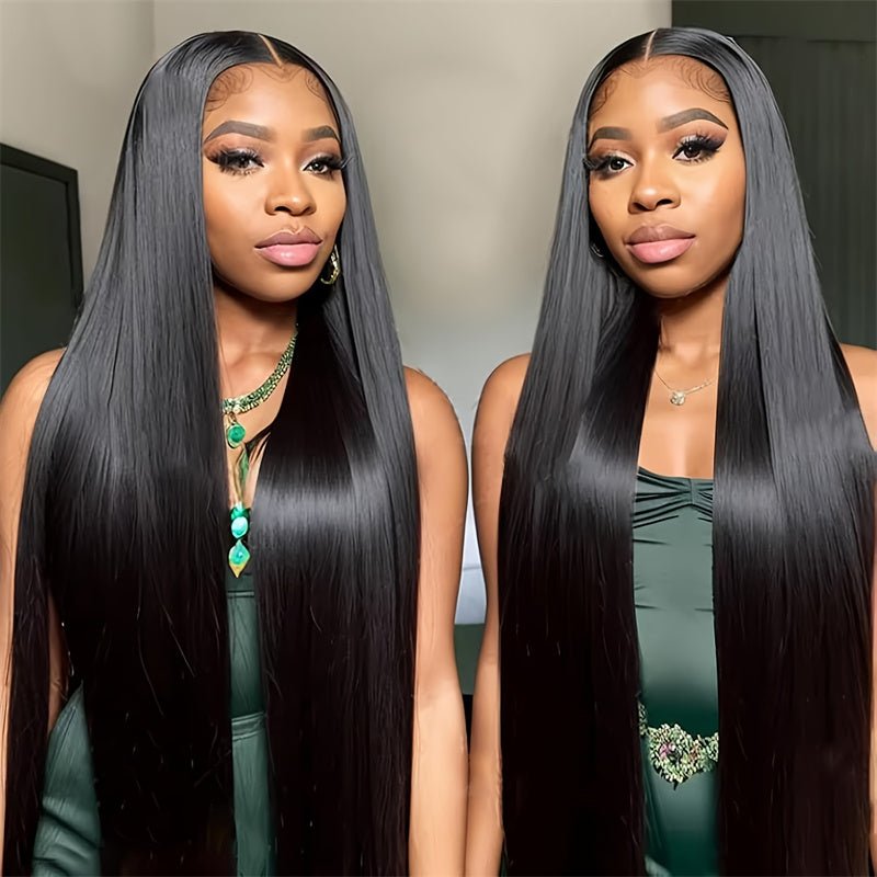 VIPbeauty 13x6 Full Lace Wigs Straight Hair Skinlike HD Lace 5x5 Glueless Human Hair Wigs
