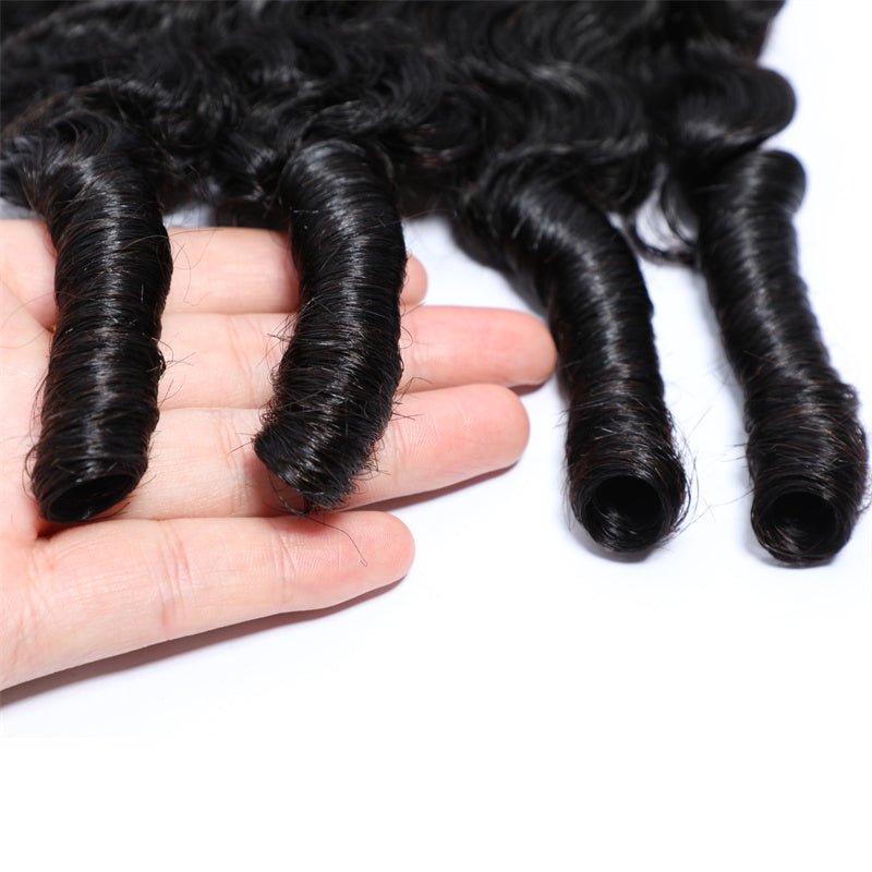 VIPbeauty Burmese Curly Virgin Soft Human Hair Extensions 1 PC/Pack