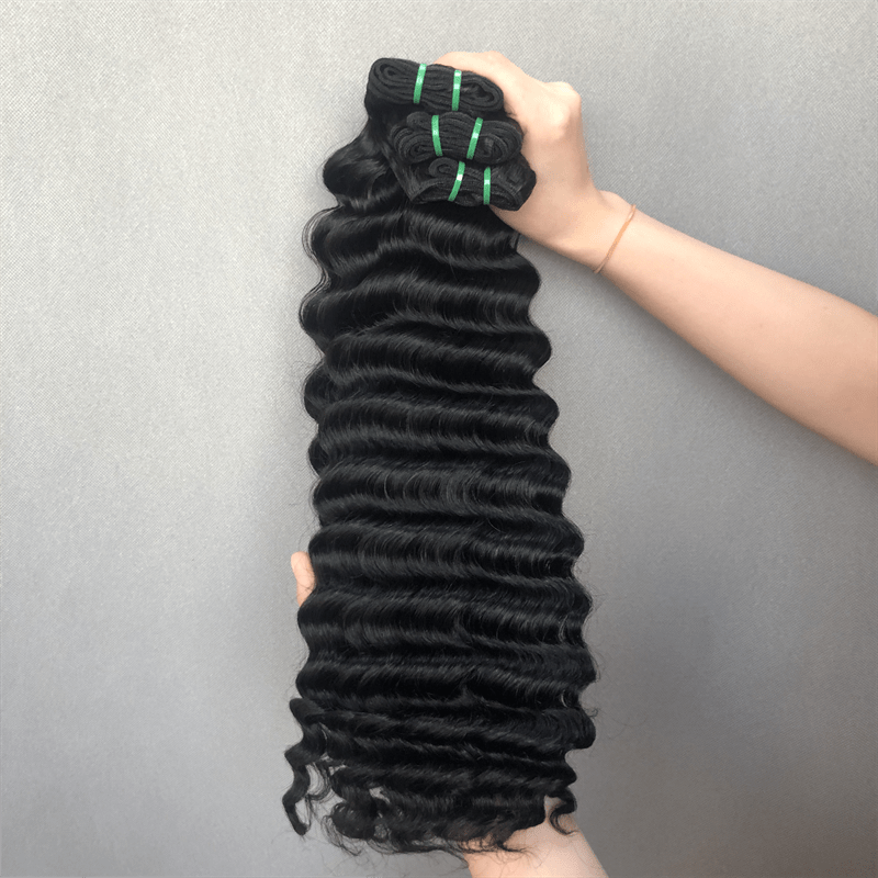 VIPbeauty Ocean Spiral Hair Loose Deep Curl Human Hair Extensions