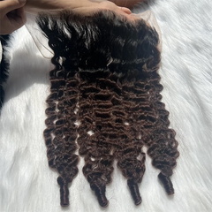 VIPbeauty Burmese Curly 13x6 HD Lace Frontal Virgin Human Hair