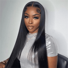 VIPbeauty Outlet Deal 4x4 Lace Closure Human Hair Wigs 180%