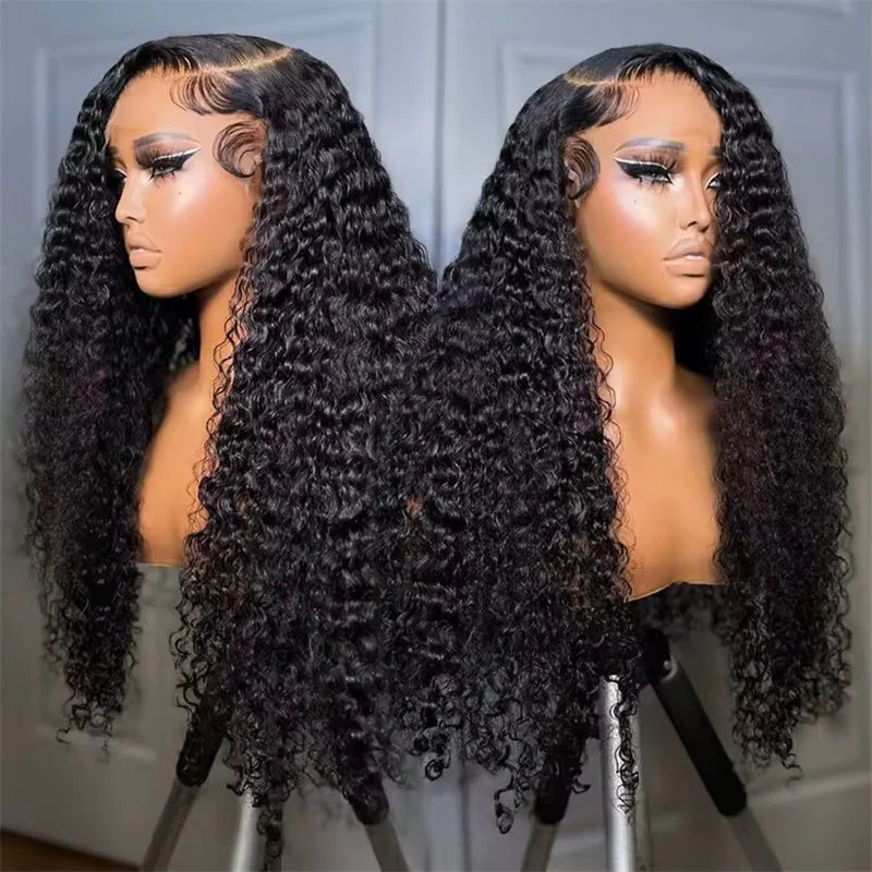 VIPbeauty Burmese Curly HD Lace Human Hair Wigs 13x4 13x6 Full Lace Wigs 180%