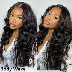 VIPbeauty 7x5 Wear Go Glueless Wig Water Wave Body Wave Lace Closure Wigs Pre Cut