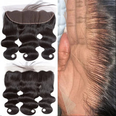 Body Wave 13x6 HD Lace Frontal Virgin Human Hair 150% Density