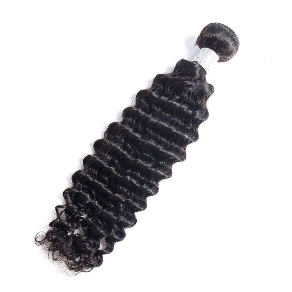 VIPbeauty Deep Wave Virgin Soft Human Hair Extensions 1 PC/Pack