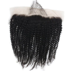 Kinky Curly 13x6 HD Lace Frontal Virgin Human Hair 150% Density