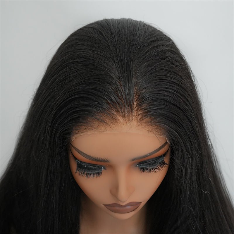 VIPbeauty Burmese Curly Wear Go Glueless 5x5 Lace Human Hair Wigs