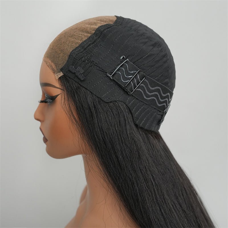 VIPbeauty Burmese Curly Wear Go Glueless 5x5 Lace Human Hair Wigs