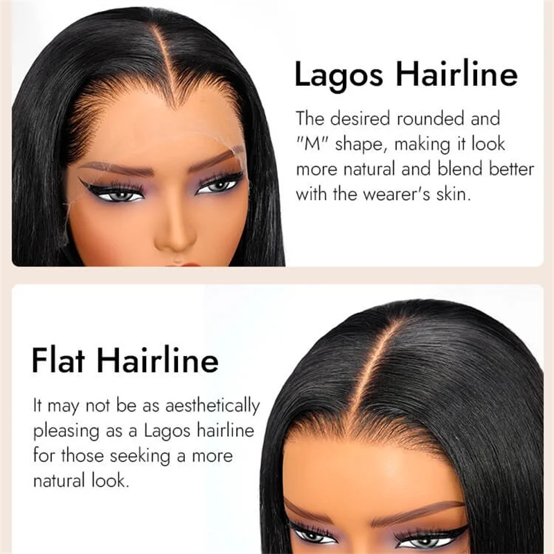 VIPbeauty P4/27 Lagos Hairline Body Wave Lace Front Wigs 13x6 Highlight Human Hair Wig