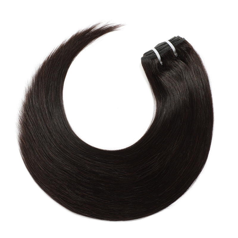 VIPbeauty Straight Virgin Soft Human Hair Extensions 1 PC/Pack