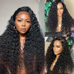 VIPbeauty HD Lace Front Wigs Water Wave 13x4 13x6 Full Lace Human Hair Wigs 180%