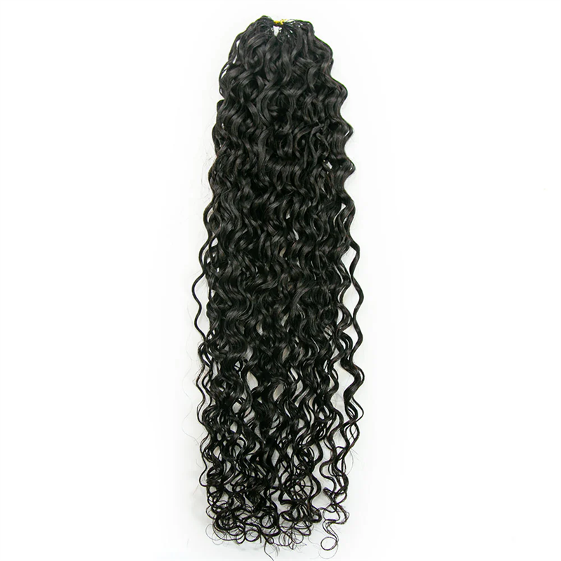 VIPbeauty Water Wave Crochet Braids Human Hair Extensions Protective Style