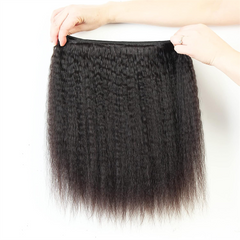 VIPbeauty 1 PC/Pack Yaki Straight Virgin Soft Human Hair Extensions
