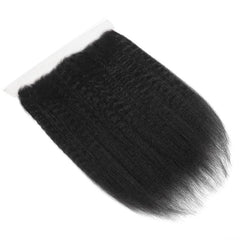 Yaki Straight 13x6 HD Lace Frontal Virgin Human Hair 150% Density